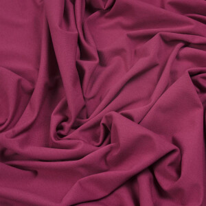 ORGANIC JERSEY BASIC MAGENTA
