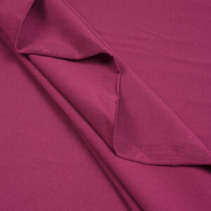 ORGANIC JERSEY BASIC MAGENTA