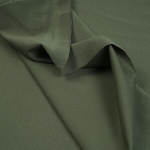 ORGANIC JERSEY BASIC DUSTY OLIVE