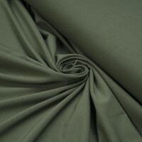 ORGANIC JERSEY BASIC DUSTY OLIVE