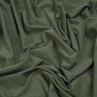 ORGANIC JERSEY BASIC DUSTY OLIVE