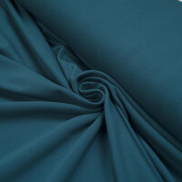 ORGANIC FRENCH TERRY BASIC PEACOCK