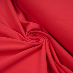 ORGANIC FRENCH TERRY BASIC RUBY RED