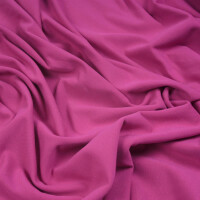 ORGANIC FRENCH TERRY BASIC BRIGHT FUCHSIA
