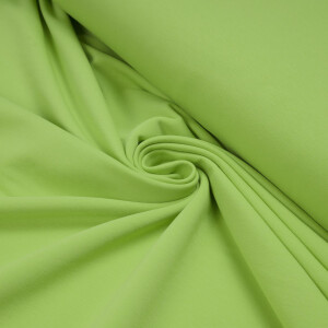 ORGANIC FRENCH TERRY BASIC LIME