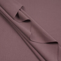 ORGANIC FRENCH TERRY BASIC DARK MAUVE