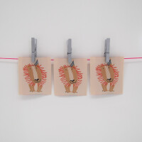 LABEL SET LÖWE (3pcs)