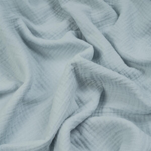 ORGANIC DOUBLE GAUZE BASIC CLEAR SKY