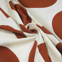VISCOSE/LINEN NOIL CIRCLE CIRCUS SIENNA