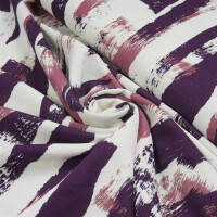 VISCOSE/LINEN NOIL ODA BRUSH PLUM/ROSEWOOD