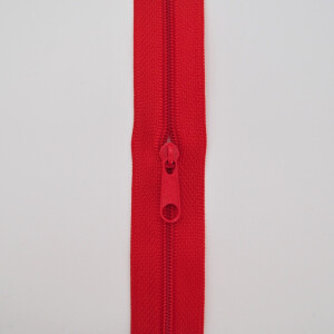 ENDLESS SPIRAL ZIPPER 3MM RED