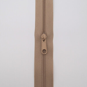 ENDLESS SPIRAL ZIPPER 3MM CAMEL
