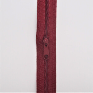 ENDLESS SPIRAL ZIPPER 3MM BURGUNDY