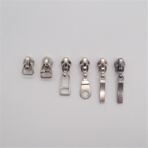 METALLIC SLIDER FOR ZIPPER 5MM