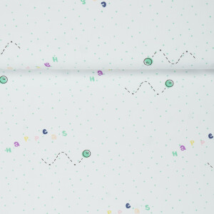 1 m ORGANIC JERSEY JOLLY PEAS WHITE