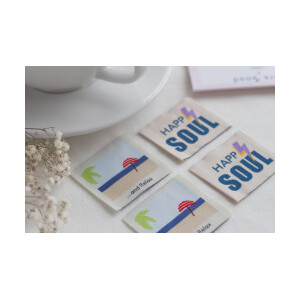 WOVEN LABEL SET SELFCARE IS POWER (8pc)