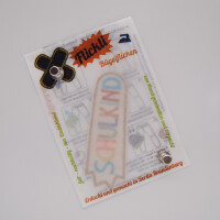 EMBROIDERED PATCH SCHULKIND ECRU