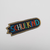 EMBROIDERED PATCH SCHULKIND INDIGO