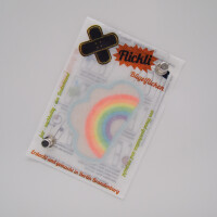 EMBROIDERED PATCH RAINBOW CLOUD