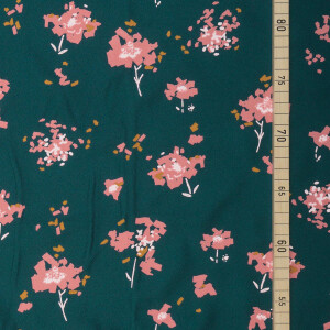 VISCOSE CREPE OCELLA DARK LAGOON