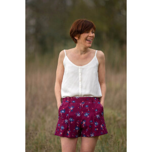 VISCOSE CREPE OCELLA MULBERRY