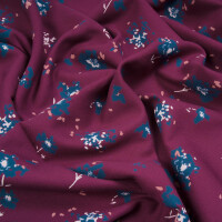 VISCOSE CREPE OCELLA MULBERRY