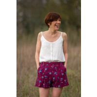 VISCOSE CREPE OCELLA MULBERRY