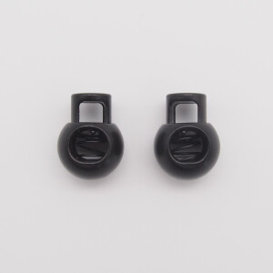 CORD STOPPER METAL black