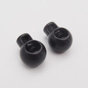 CORD STOPPER METAL black