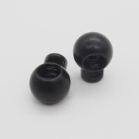 CORD STOPPER METAL black