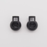 CORD STOPPER METAL black