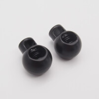 CORD STOPPER METAL black
