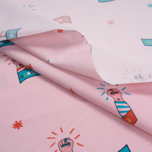 POPLIN GIRL POWER ARM PINK