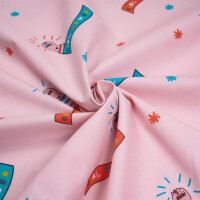 POPLIN GIRL POWER ARM PINK