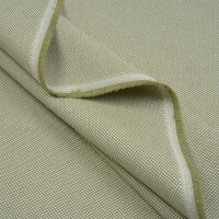 ORGANIC CANVAS PANAMA MATCHA/ECRU