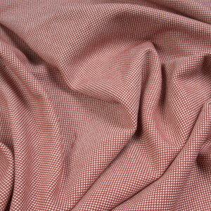 ORGANIC CANVAS PANAMA RED/ECRU