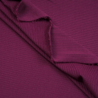 TENCEL DERBY RIBBED JERSEY CHERRY