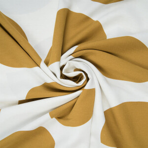 VISCOSE/LINEN NOIL CIRCLE CIRCUS DRY MUSTARD