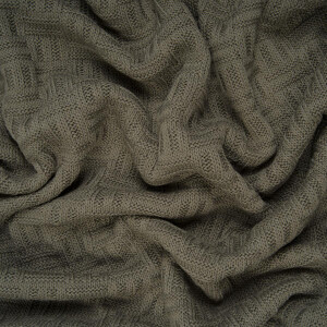 KNIT CHECK KHAKI