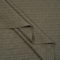 KNIT CHECK KHAKI