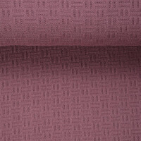 KNIT CHECK MAUVE