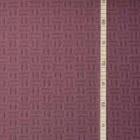 KNIT CHECK MAUVE