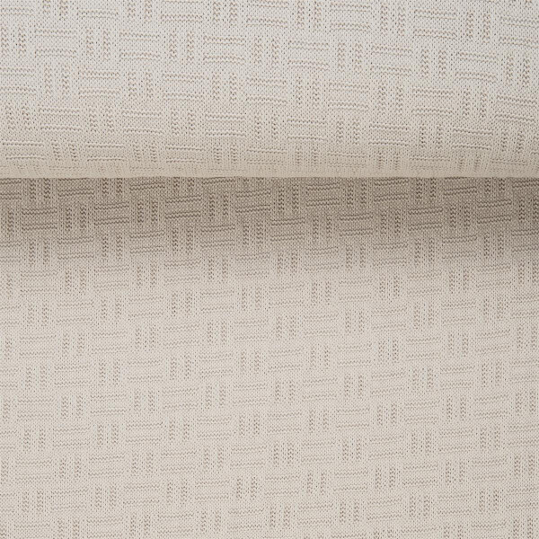 KNIT CHECK SAND