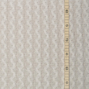 KNIT CABLE PATTERN SAND