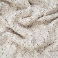 KNIT CABLE PATTERN SAND