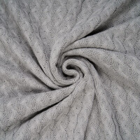 KNIT CABLE PATTERN GREY