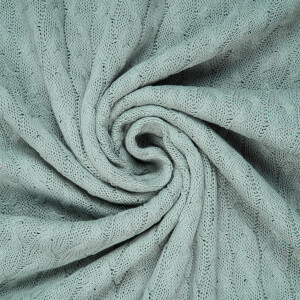KNIT CABLE PATTERN MINT