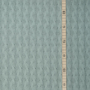 KNIT CABLE PATTERN MINT