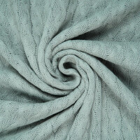 KNIT CABLE PATTERN MINT