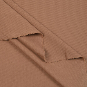 RIB JERSEY BASIC CARAMEL